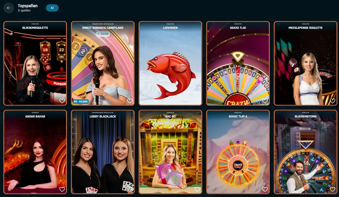 RingoSpin Casino Live casino
